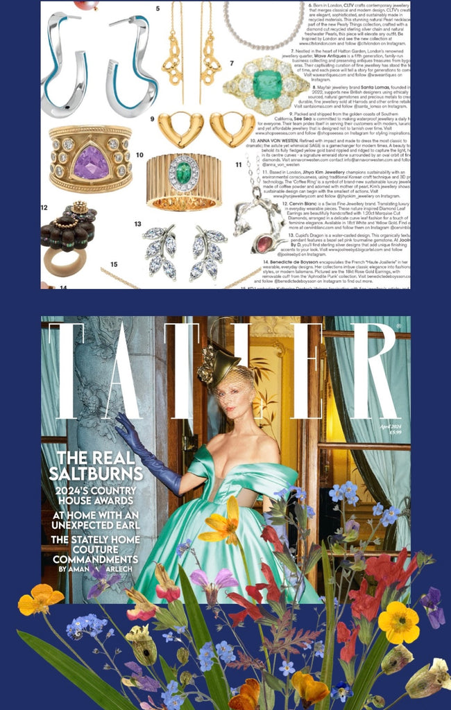 18ct White Gold Diamond Earrings leaf studs 1.20ct Marquise Cut. As Seen in TATLER