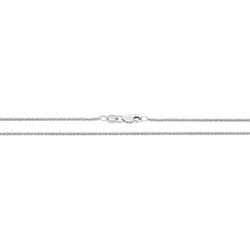 18CT WHITE GOLD SPIGA CHAIN 2.8g