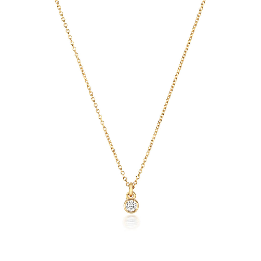 DIAMOND RUBOVER NECKLACE IN 18CT GOLD