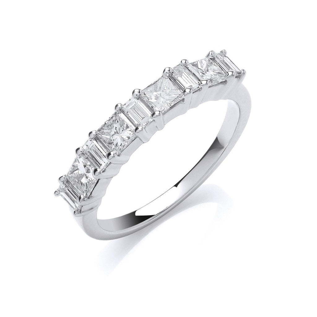 18ct White Gold 1.00ct Diamond Ring