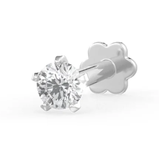 Solitaire Nose Pins: Subtle and Sophisticated