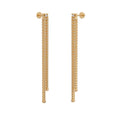 0.90ct diamond tennis earrings