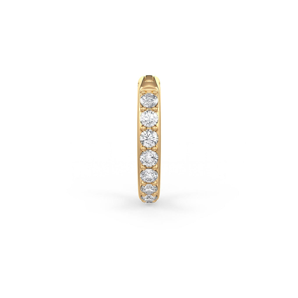 Yellow gold nose ring