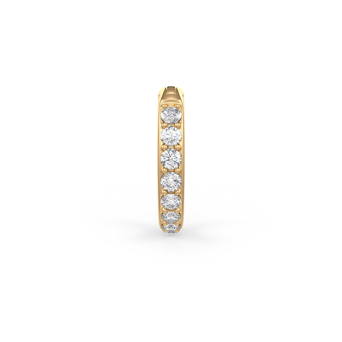 Yellow gold nose ring
