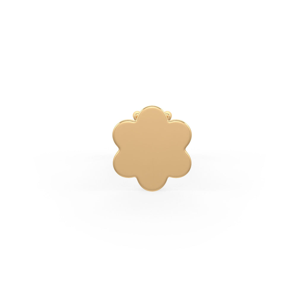 Secure screwback turquoise nose stud
