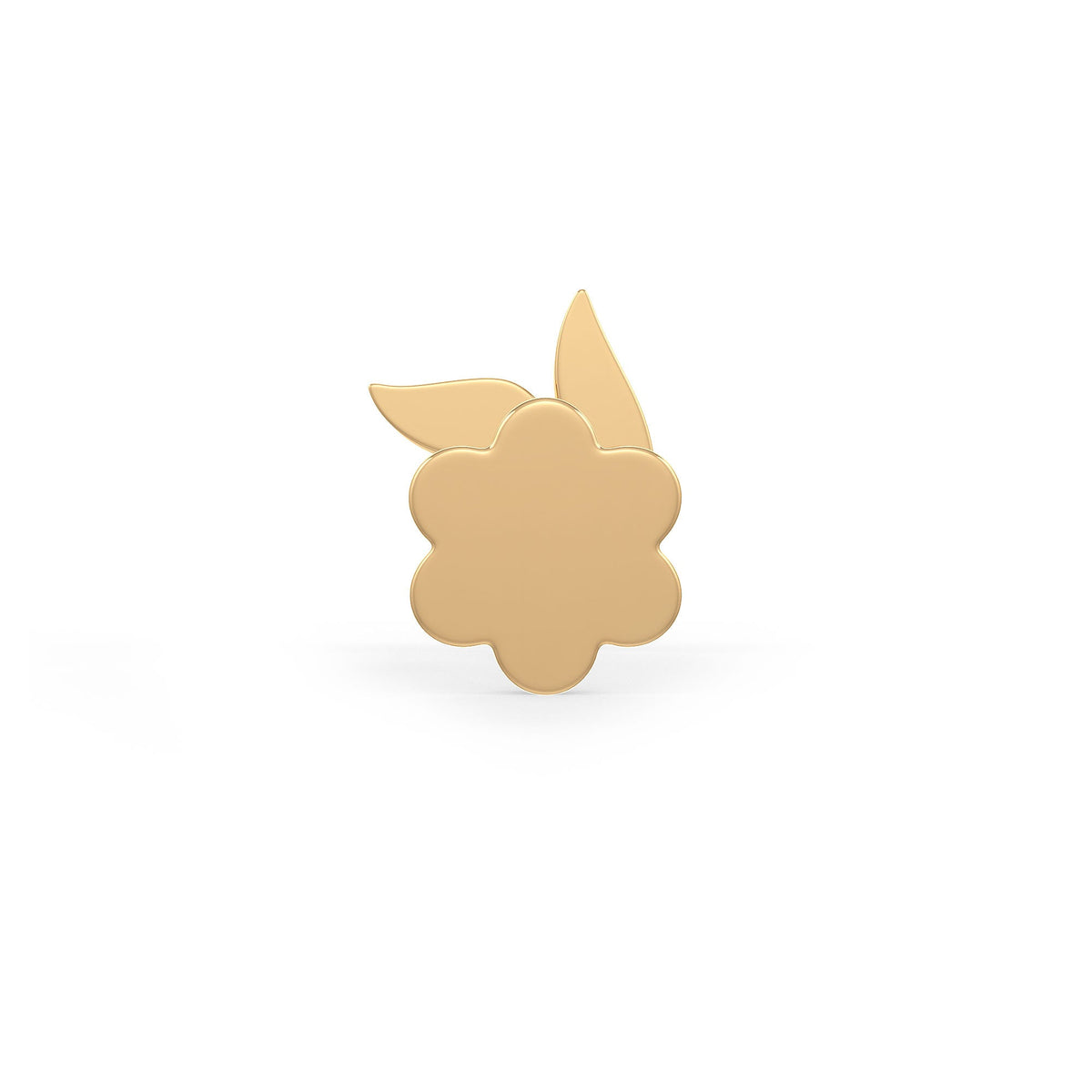 Back design of diamond nose stud