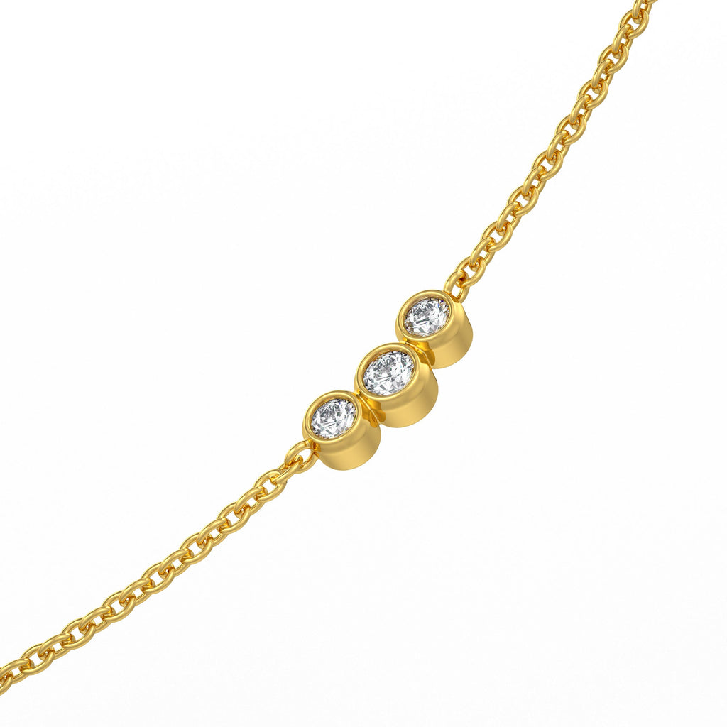 Luxury 18ct yellow gold necklace by the yard
