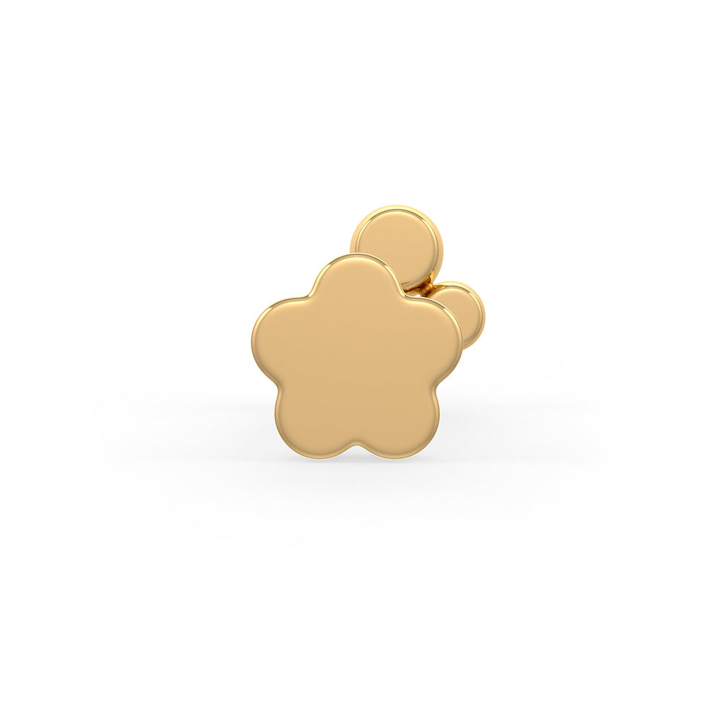 Sparkling 0.20ct diamond nose stud