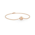 Diamond Tennis Ball Bracelet in Rose Gold 0.25ct