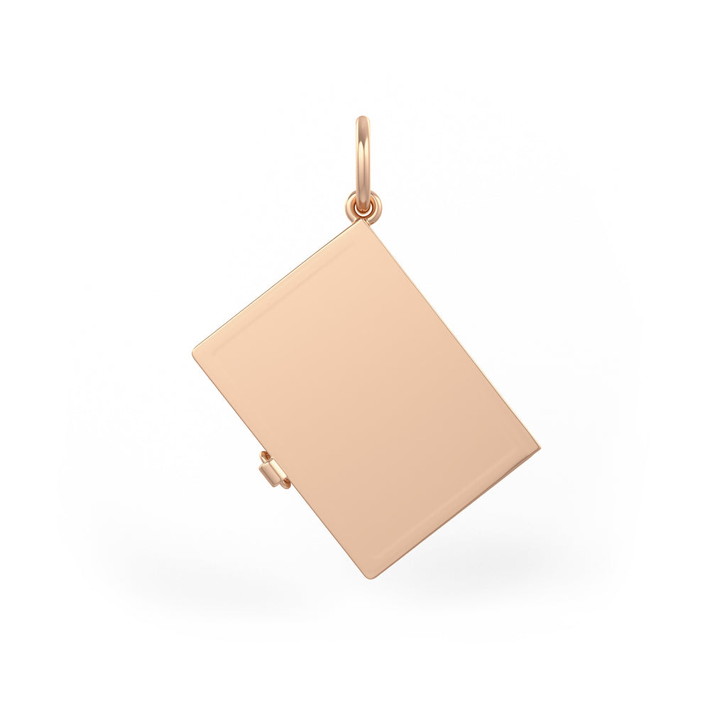 Rose gold pendant in 18ct 