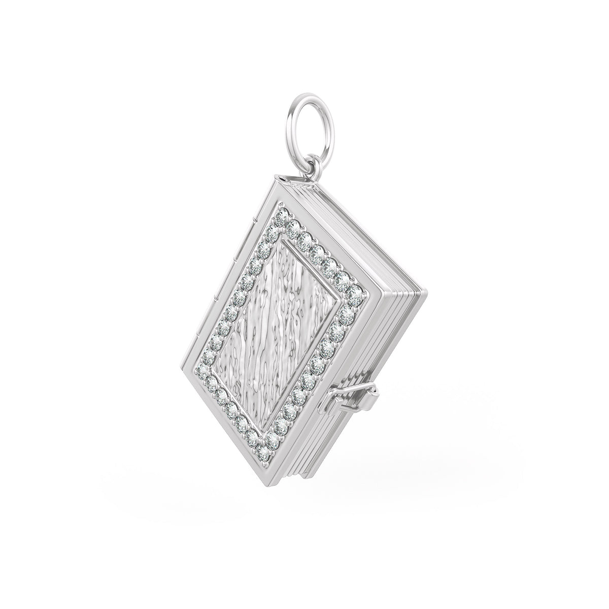 Stunning 0.45ct diamond keepsake locket