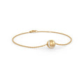 Diamond Tennis Ball Bracelet in Yellow Gold 0.25ct