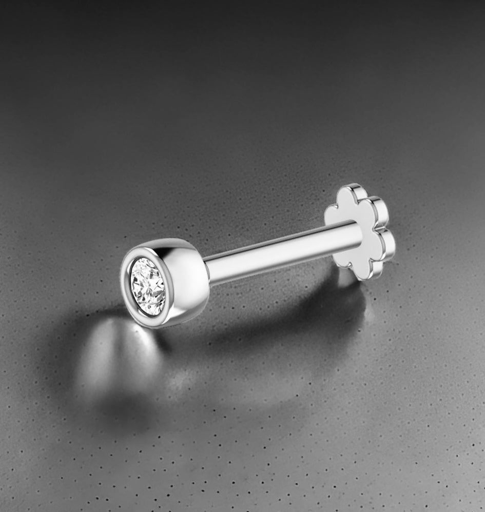 0.06ct VS Diamond 18K White Gold