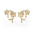 Sunshine Diamond Stud Earrings