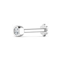 Bezel Set Solitaire Nose Stud