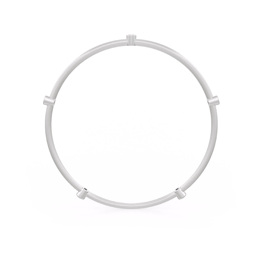Forever 0.51ct Diamond Eternity Bangle in White Gold