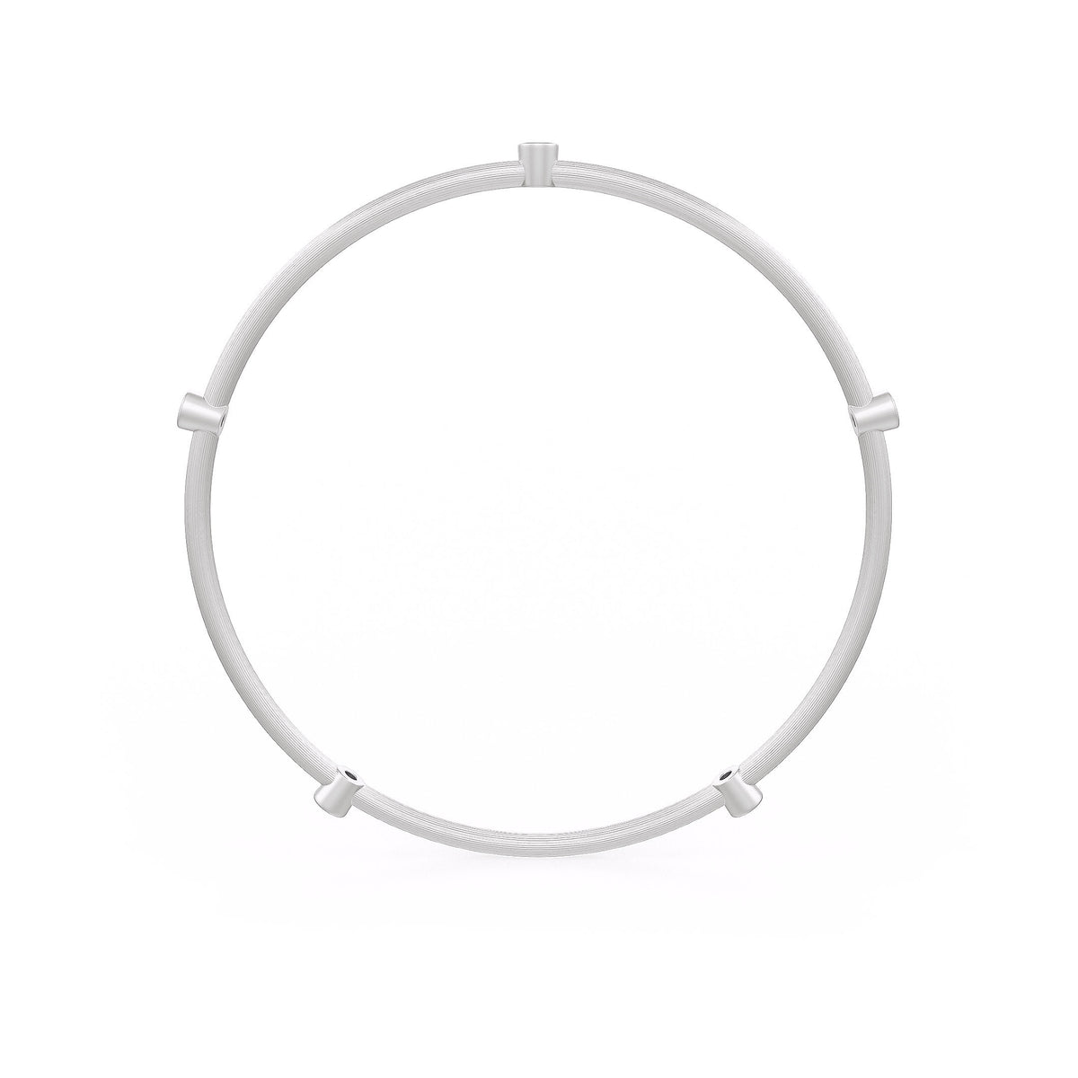 Forever 0.51ct Diamond Eternity Bangle in White Gold