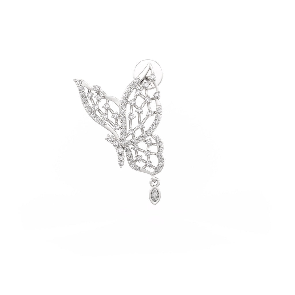 Sophisticated 0.50ct Butterfly Earring