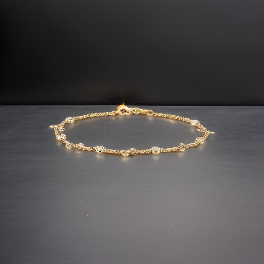Refined diamond bracelet luxury style