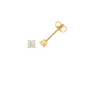 0.30ct lab grown diamond solitaire studs