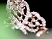 Butterfly Diamond Earrings 18ct Gold 0.50ct