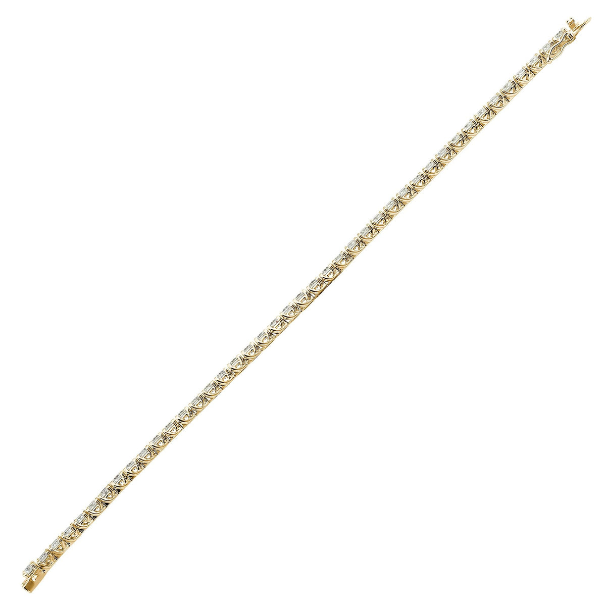 2ct Diamond Tennis Bracelet in Yellow Gold
