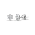 18ct White Gold 1ct Diamond Earrings