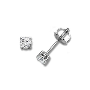18ct White Gold 0.20ct Diamond Studs