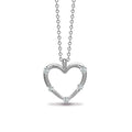 18ct White gold 0.15ct diamond pendant Necklace - 16" Chain included