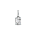 Pendentif en or blanc 18 carats serti de diamants