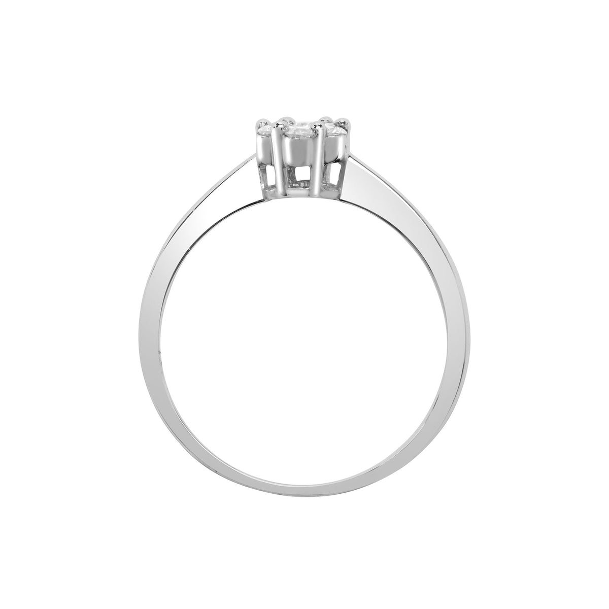 18ct White Gold Diamond Ring