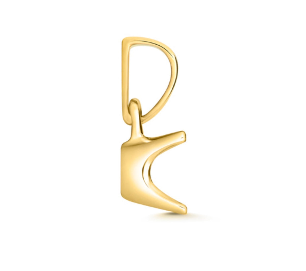 18ct Yellow Gold Pendant Mount 1.25ct 4 prong