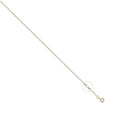 Anhängerkette aus 18-karätigem Gelbgold mit Diamantschliff, 1,3 mm Stärke