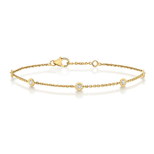 Bracelet DIAMOND By The Yard en or jaune 18 carats