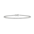  BRACCIALE CON DIAMANTI IN ORO BIANCO 18KT