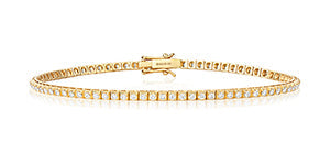 Luxury diamond tennis bracelet 7.2g weight