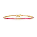RUBY BRACELET IN 18CT GOLD