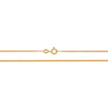 18CT YELLOW GOLD CURB CHAIN 2.5g