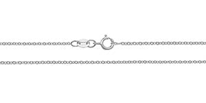 18CT GOLD CABLE CHAIN 1.7g