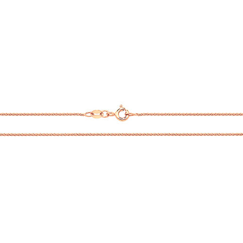 18-karätige Goldkette „Weizen“, 61 cm (24 Zoll), 3,7 g