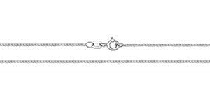 18CT GOLD SPIGA CHAIN 16" 1.7g
