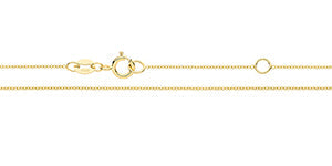 ROLO FIN EN OR JAUNE 18 CARATS 18"