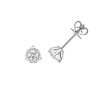  ORECCHINI A 3 GRIGLIE CON DIAMANTI BRILLANTI IN ORO BIANCO 18KT