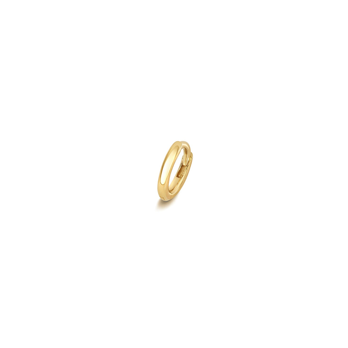 Luxury 18ct yellow gold cartilage hoop