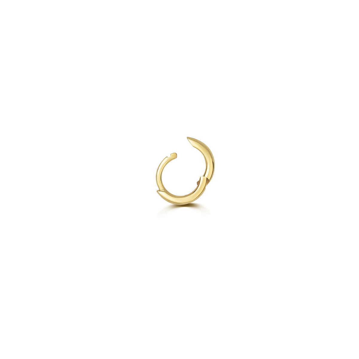 Beautiful solid gold hoop earring