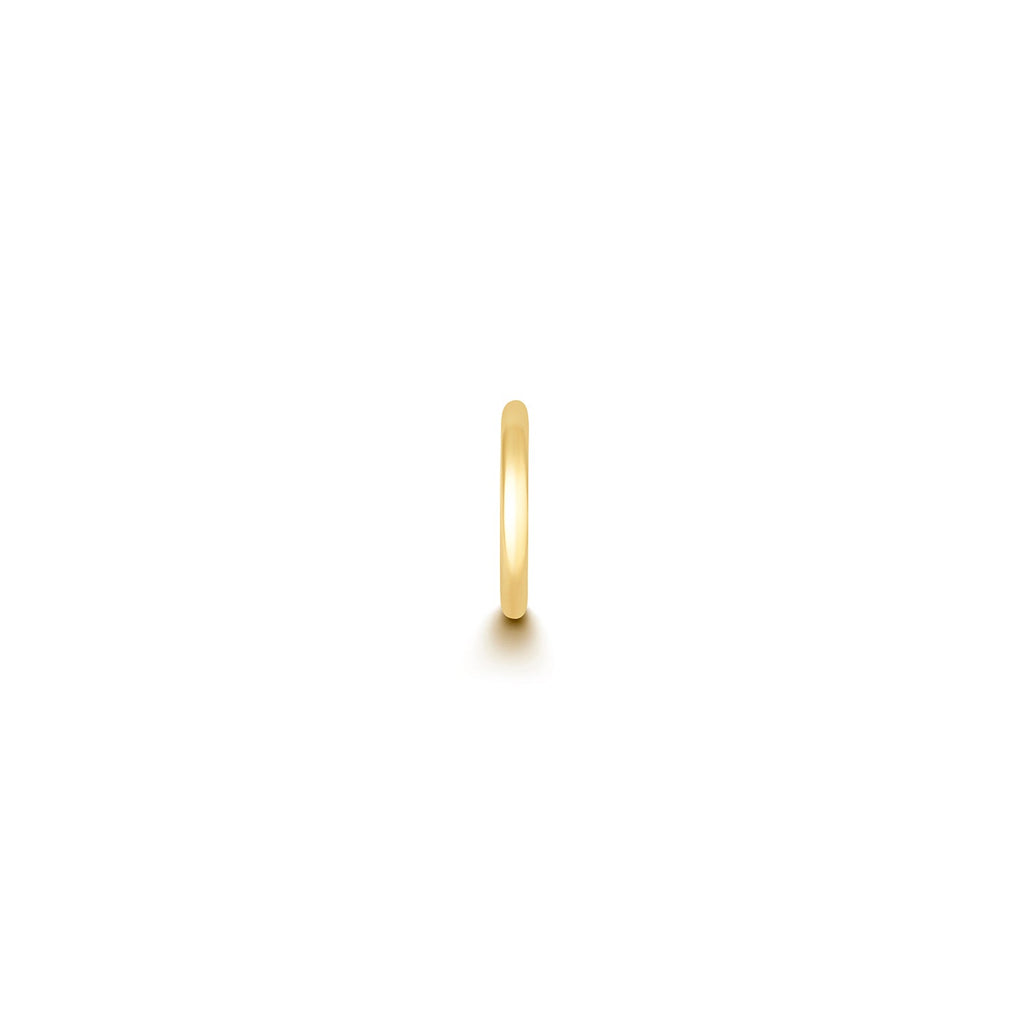 Glamorous 18ct yellow gold cartilage earring