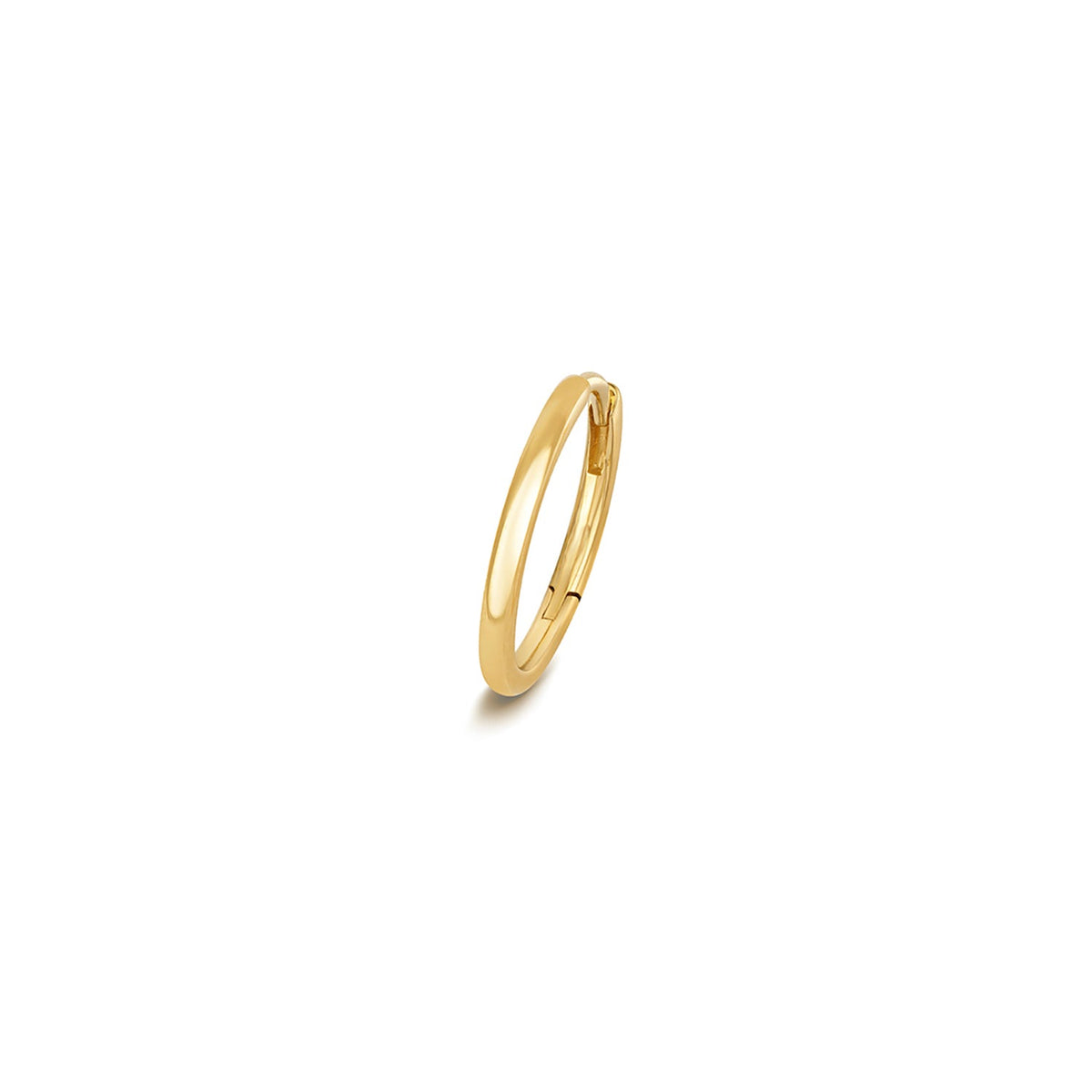 18ct gold cartilage hoop earring