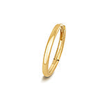 Solid 18ct gold cartilage clicker