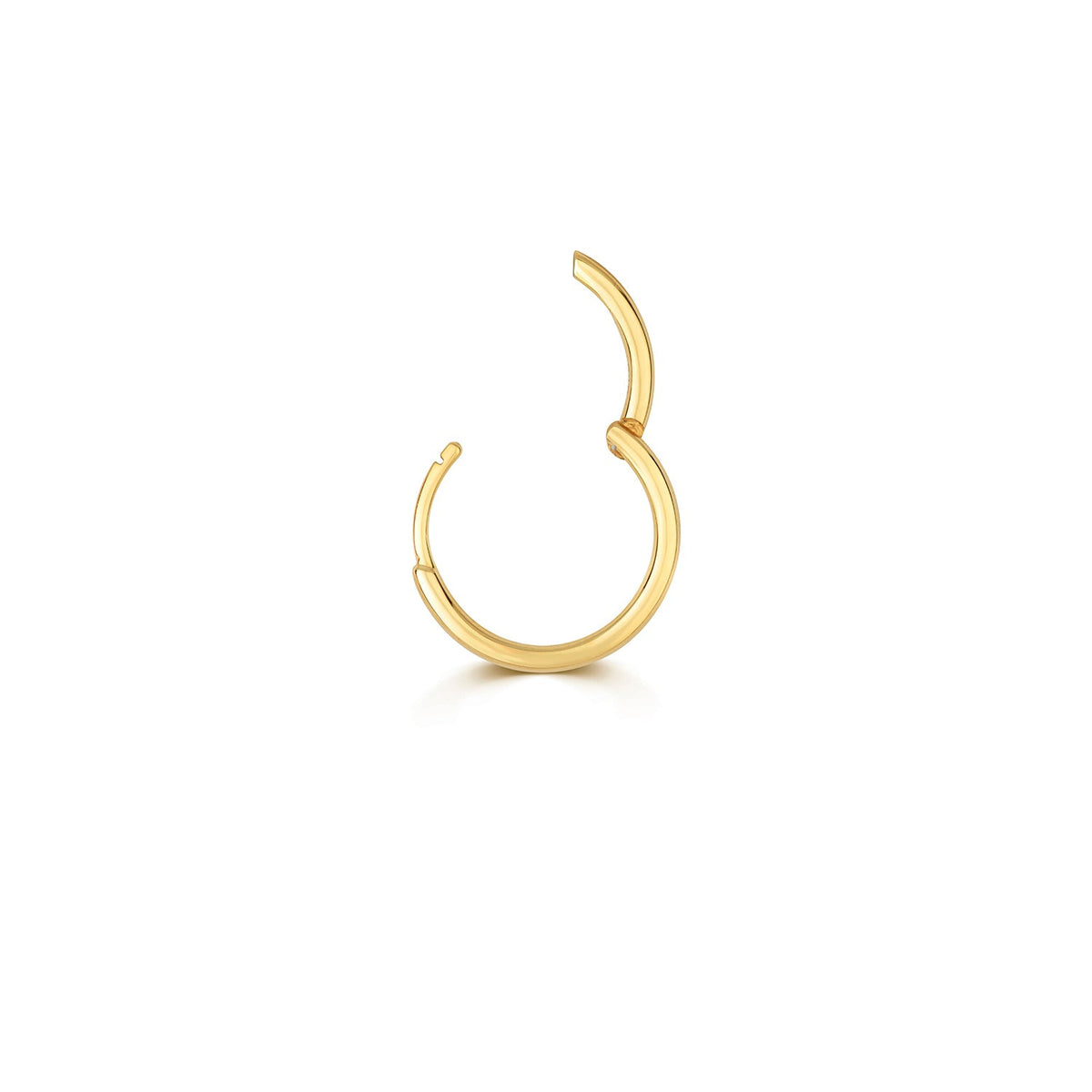 Lightweight gold cartilage hoop 1.1g