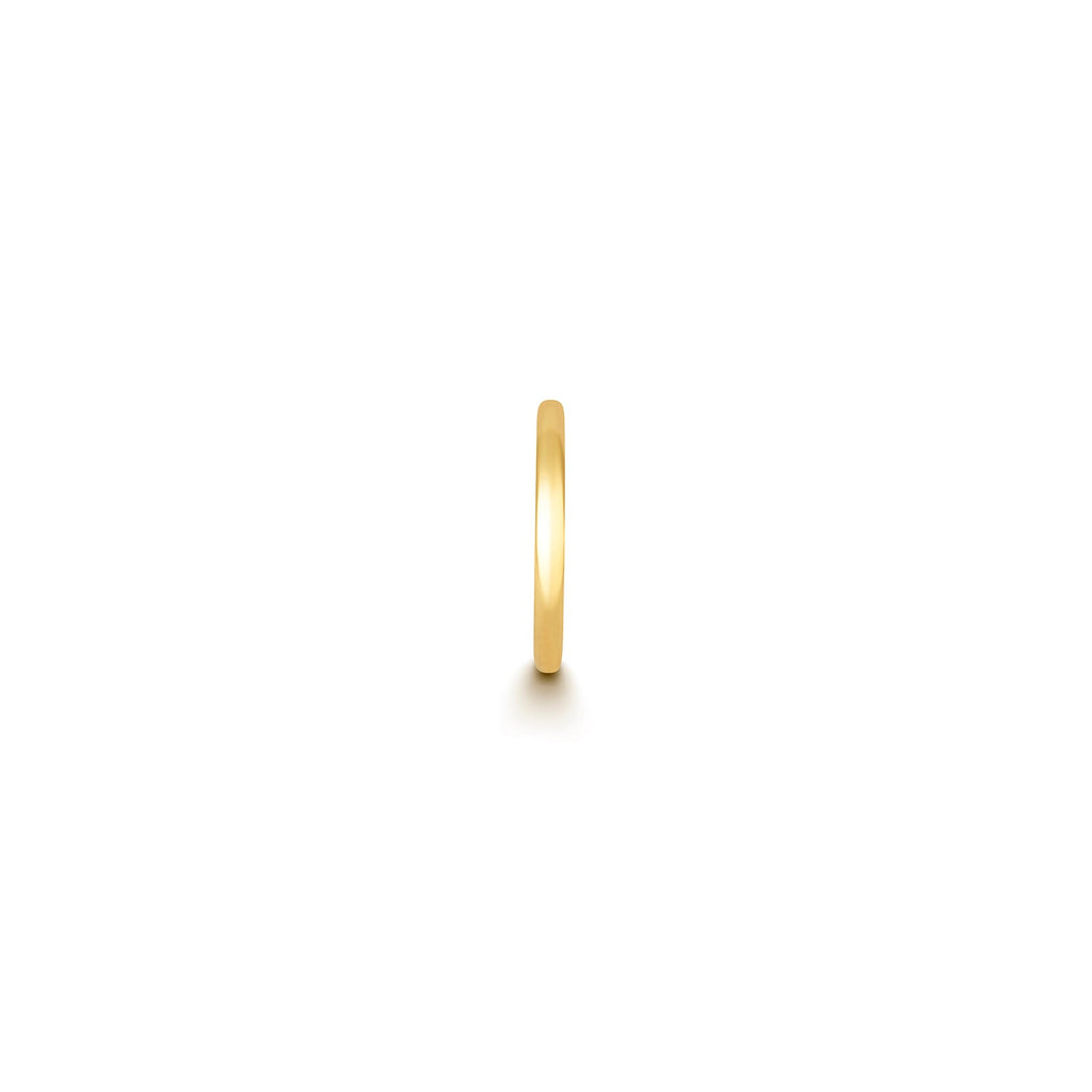 Modern gold cartilage hoop clicker